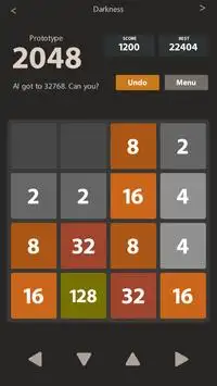 2048 Screen Shot 2