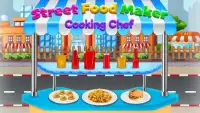 Street Food Maker Cooking Chef Screen Shot 0