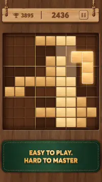 Wood Block - Cube Puzzle Game Screen Shot 0