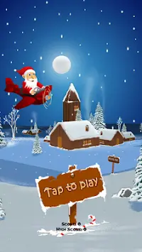 Flappy Santa Copter Screen Shot 0