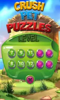 Crush Pet Puzzles Screen Shot 1