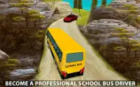 High School Bus Games 2018: Extreme Off-road Trip Screen Shot 10