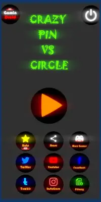 Pin vs Circle game Screen Shot 0