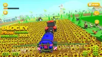 Farming Tractor Sim Game 2023 Screen Shot 0