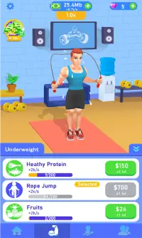 Idle Workout Success Life Screen Shot 2