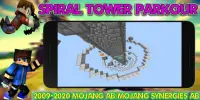 Maps Spiral Tower Parkour - Parkour Levels Screen Shot 0