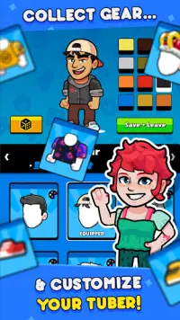 Idle Tuber - Become the world's biggest Influencer Screen Shot 5