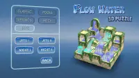 Flow Water  ロジック 3D パズル Screen Shot 0