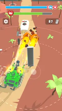 Tank Commander 3D: Army Rush! Screen Shot 6