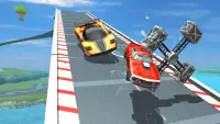 Mega Ramp Car Racing :  Impossible Tracks 3D Screen Shot 1