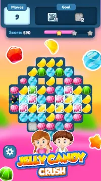 Smash Jelly Candy puzzle game Screen Shot 4