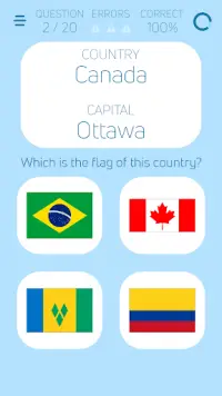 Flags - Countries - Capitals Screen Shot 1