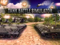 차 세계 대전 탱크 전투 시뮬레이터 Screen Shot 10