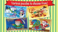 Santa Puzzles XMAS Jigsaw Kids Screen Shot 3