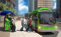Thành phố Bus Simulator 2015 Screen Shot 0
