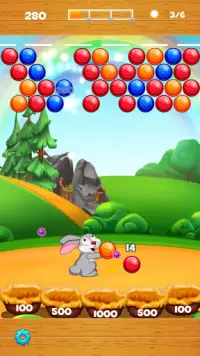 Cute Animal Bubble Shooters Screen Shot 6