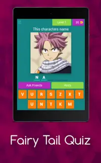 Fairy Tail Quiz Screen Shot 6