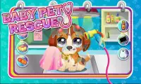 Baby Pet Care & Rescue Screen Shot 1