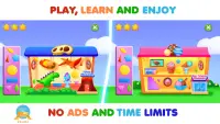 赤ちゃんゲーム ! こども 知育: 数字 ゲーム, いろぬりゲーム, 英語 子供, パズル 子供 Screen Shot 1