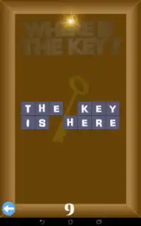 Where is the key ? Screen Shot 10