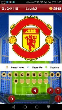 Football Club Logo Quiz Screen Shot 0