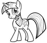 Coloring Pages Little Pony New Screen Shot 0