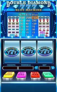 Double Diamond 777 Slots-Vegas Screen Shot 1