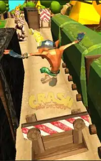 New Subway Crash Rush - Jungle Dash Escape Screen Shot 2
