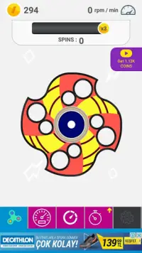 Hand Fidget Spinner Screen Shot 3