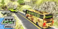 Army Bus Oleng Driving 2021:Military Bus Simulator Screen Shot 0