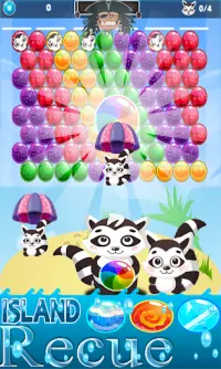 Bubble Shooter Pet Raccoon Screen Shot 2