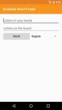Solutionnaire de Scrabble Screen Shot 0