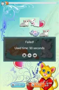 Kitty Match Game For Kids Free Screen Shot 6