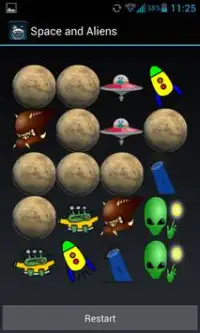 Space Games For Kids: Aliens Screen Shot 1