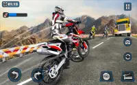 kar dağ bisikleti yarış oyunu Screen Shot 3