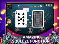 Baccarat 9 - Online Casino Card Games Screen Shot 2