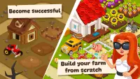 Juego de granjeros: IDLE. Construye tu imperio Screen Shot 1
