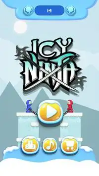 Icy Ninja - The Ninja Ropes Screen Shot 0