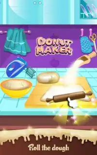 Donuts Maker Bakery Shop: New Girls Cooking Game Screen Shot 6