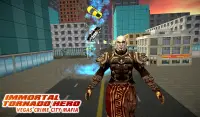 Robot Tornado Crime Simulator-Immortal Flying Hero Screen Shot 5