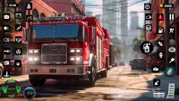 Little Fire Station Truck Game Screen Shot 0