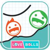 Love Balls - Draw Line to Connect Love Balls