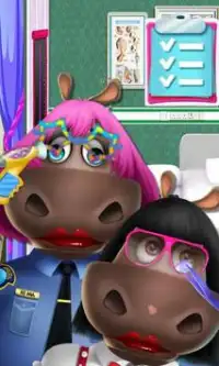 Hippo Baby's Eyes Doctor Screen Shot 1