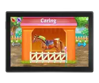 Horse care girls games Screen Shot 1