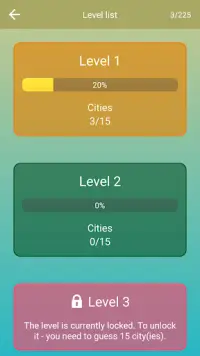 Cities of the World: Guess the City — Quiz, Game Screen Shot 3