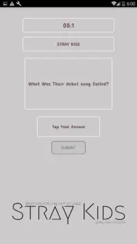 Stray Kids Quiz Game Screen Shot 4