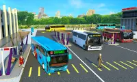 Симулятор городского автобуса: тренерские игры Screen Shot 2