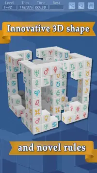 Cubic Mahjong 3D Screen Shot 2