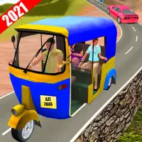 Turista Tuk Tuk Auto Riquixá 3d- Transporte  Jogos Screen Shot 2