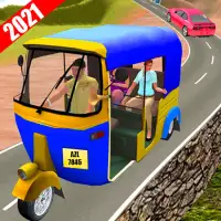 Turis tuk tuk Mobil Angkong 3d- Mengangkut Screen Shot 2